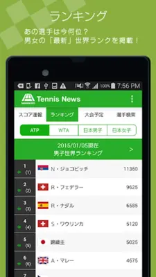 Tennis News android App screenshot 6